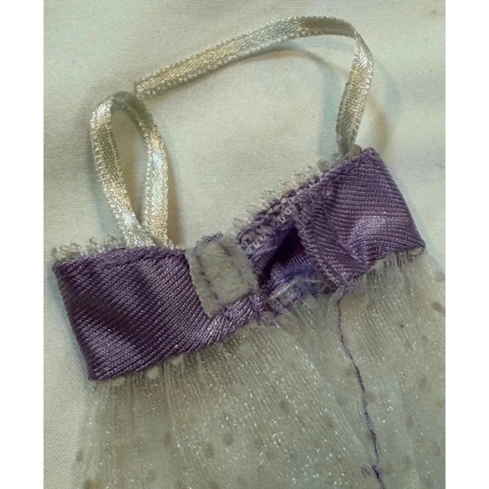 Vintage Barbie Doll Day To Night Fashion #68585-17 Purple‎ Nightie/
